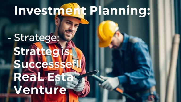 Investment Planning: Strategies for Successful Real Estate Ventures